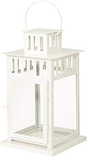 Ikea burpee candle - lanterne pour bougies bloc, blanc/blanc extérieur - 28 cm