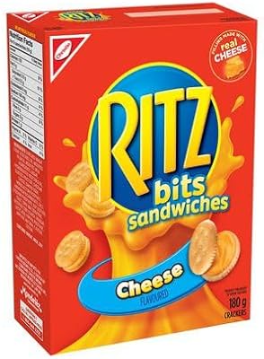 Craquelins sandwich au fromage ritz bits 180 g/6,3 oz, (importés du canada)