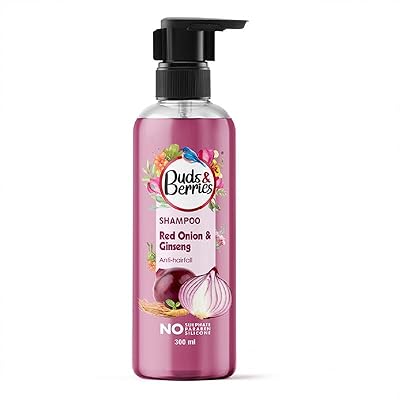 Shampooing anti-chute buds & berries à l'oignon rouge et au ginseng | réduit