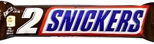 BARRE DE CHOCOLAT SNICKERS 2 X 375G