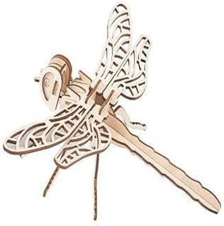 Yesin lp diy 3d puzzle en bois, modèle d'insecte