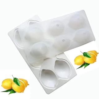Moule en silicone stéréo au citron mo si à 6 cavités, outils