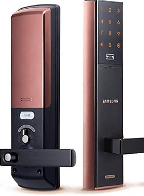 Serrure de porte numérique intelligente samsung shp-dh537mc/vk shp-dh537mc/vk avec carte rfid (shs-aml220)