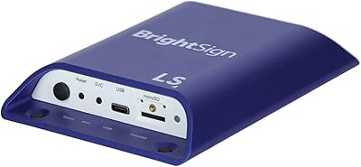 Lecteur d'affichage numérique e s standard brightsign html5 avec interactivité usb (ls424)