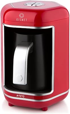 Cafetière turque automatique king k 605, cafetière turque (rouge)