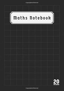 Cahier de maths carrés 20mm : cahier d'exercices de maths carrés de 20mm