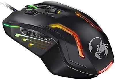 Souris de jeu genius gx scorpion spur pro - avec boutons programmables, éclairage