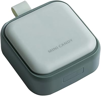 Joli mini pilulier – pilulier quotidien de voyage, joli pilulier portable pour poche