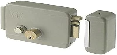 Yale 68800601 serrure électrique pour cadre de porte extérieure, multicolore