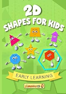 Formes 2d pour les enfants : livres préscolaires | maternelle | apprendre