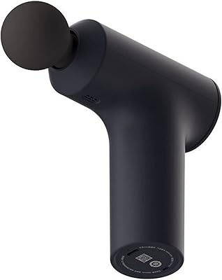 Mini pistolet de massage xiaomi eu, 3 niveaux d'énergie, noir