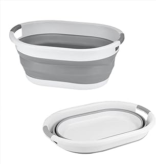Wish lavabo pliable, lavabo multifonction de grande capacité, plastique pliable + panier à