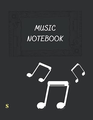 Cahier de musique : cahier de musique à 9 portées avec 100 pages