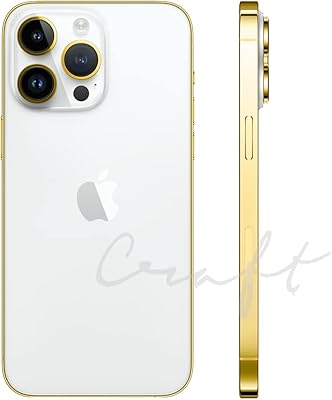 Apple iphone 14 pro max (256 go) edge of gold (argent)