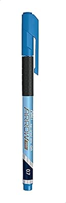 Stylo à bille deli 12 pièces, taille de pointe 0,7 mm, bleu