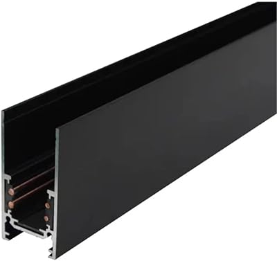 Système d'éclairage sur rail magnétique au plafond, barre de rail magnétique 48 v