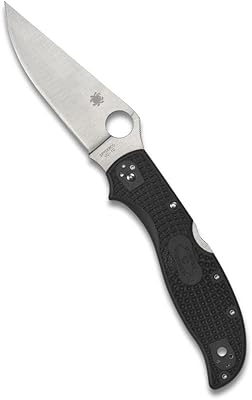 Couteau de poche léger spyderco stretch 2 xl avec lame en acier