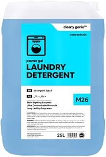 Cleanie genie lessive gel concentré longue durée 25 l m26 paquet de 1