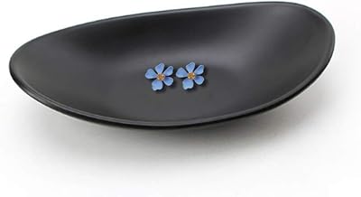 Plateau à bijoux bennoster noir pour clés et clés, plateau décoratif de commode