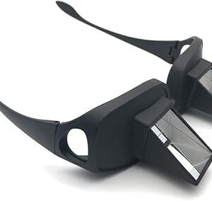 Lunettes de soleil en forme de prisme à 90 degrés avec lecteur de miroir paresseux horizontal à prisme pentacles pour lire et regarder la télévision en position inclinable - nouvelle mise à niveau 2022. Vos marques préférées à prix réduits sur Diaytar