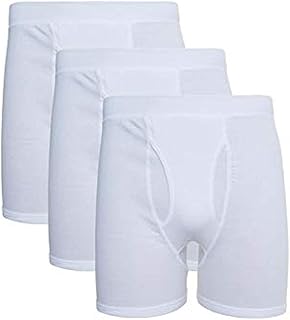 Boxer en coton coupe classique john gladstone pour hommes - lot de 3