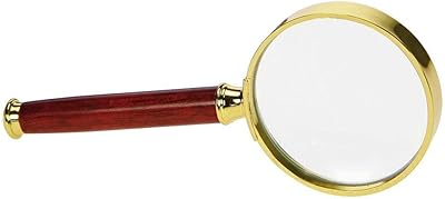 Lupe classic goldfarben