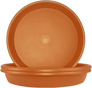 Ensemble de 3 plateaux illy decor de 10 pouces en plastique durable résistant