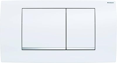 Panneau de commande geberit dual 115.899.kj.1 pour double rinçage blanc