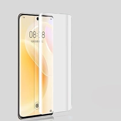 Protection d'écran intégrale en verre trempé uv pour huawei nova 9 et honor