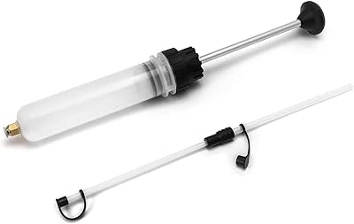 Extracteur de liquide d'huile seringue de changement pompe manuelle extracteur d'huile en plastique