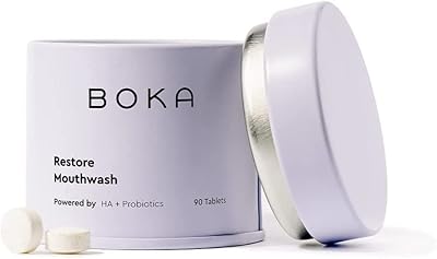 Comprimés de bain de bouche boka format voyage hydroxyapatite sans fluorure alcool