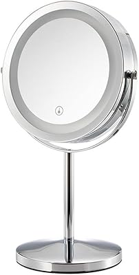 Miroir de maquillage nc, miroir de courtoisie avec 22 lumières, miroir de maquillage
