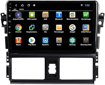 Système android 10 à écran tactile ips hd 2,5d de 10,1 pouces