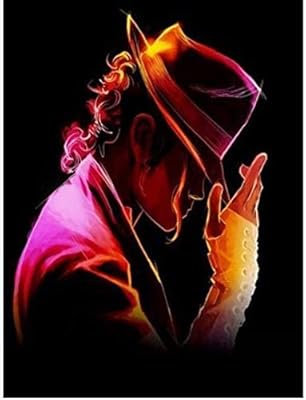 Affiche d'art procimi michael jackson 18 x 24 pouces sans cadre pour décoration