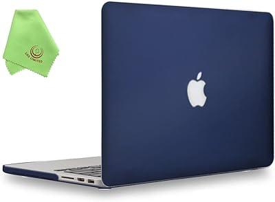 Coque rigide us well matte compatible avec macbook pro (retina, 15 pouces, mi-2012/2013/2014/mi-2015)