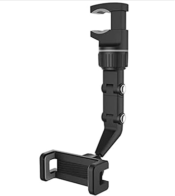 Showway rétroviseur rotatif à 360 degrés support de téléphone gps multifonction pour voiture