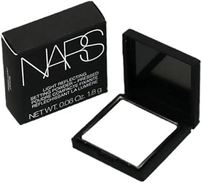 Poudre fixatrice pressée réfléchissant la lumière nars - cristal - très clair à