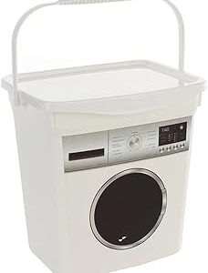 Boîte de lessive en plastique safry 6l, récipient de stockage de lessive et distributeur de tablettes avec couvercle. Diaytar : Des prix mini pour un service maxi