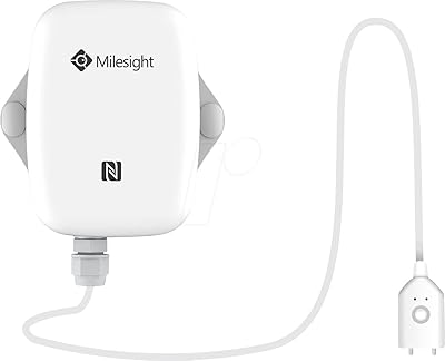 Capteur de détection de fuite ponctuelle milesight em300-sld -868m lorawan, gris, 868 mhz