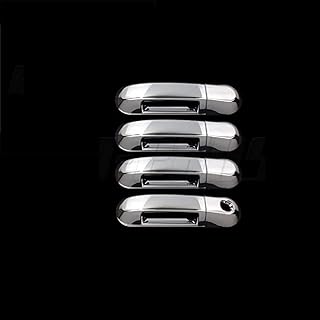 4 couvre-poignées de porte chromés pour ford explorer 2002-2010 / explorer sport trac