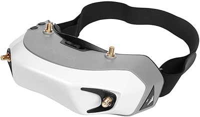 Lunettes/casque numérique fat shark dominator hd (fsv1125), blanc