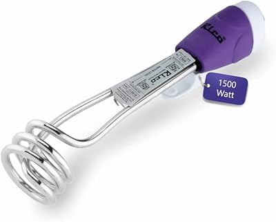 Tige d'immersion en métal pour chauffe-eau ricoh 1 500 w, blanc