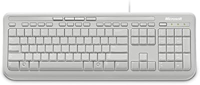 Clavier filaire microsoft 600, design britannique - blanc