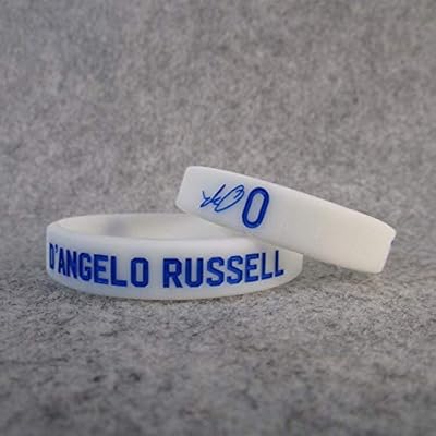 Bracelet en silicone, série basketball star signature, star\"d'angelo russell\"\"no.0\" signature bracelet de basket-ball fan bracelet de sport lumineux (couleur : blanc, taille : 19cm). De la mode à l'électronique, Diaytar Sénégal a tout ce qu'il vous faut