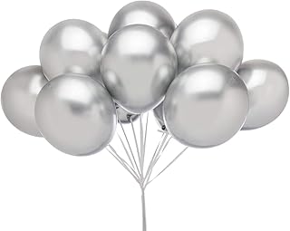 Pack de 40 ballons en latex métallisé r moment 12 pouces rouges