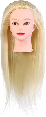 Tête de mannequin de formation multifonctionnelle pour salons de coiffure et salons