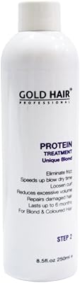 Gold hair protein unique blonde 250 ml | élimine à 100% les frisottis