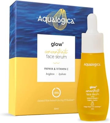 Aqualogica glow plus sérum visage concentré pour une peau éclatante et éclaircissante