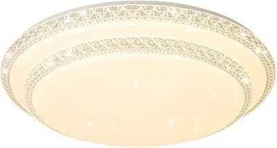 Plafonnier en cristal double couche hua qiang wang, plafonnier led moderne simple 3