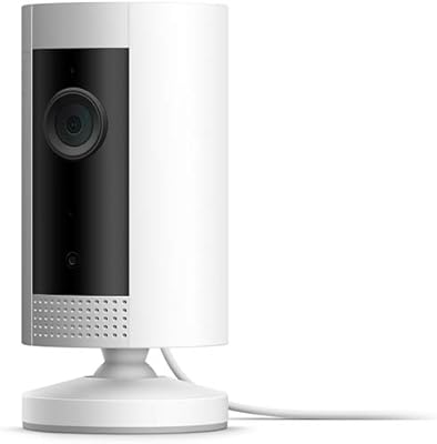 Caméra de sécurité intérieure intelligente ring directement connectée à l'électricité connectivité